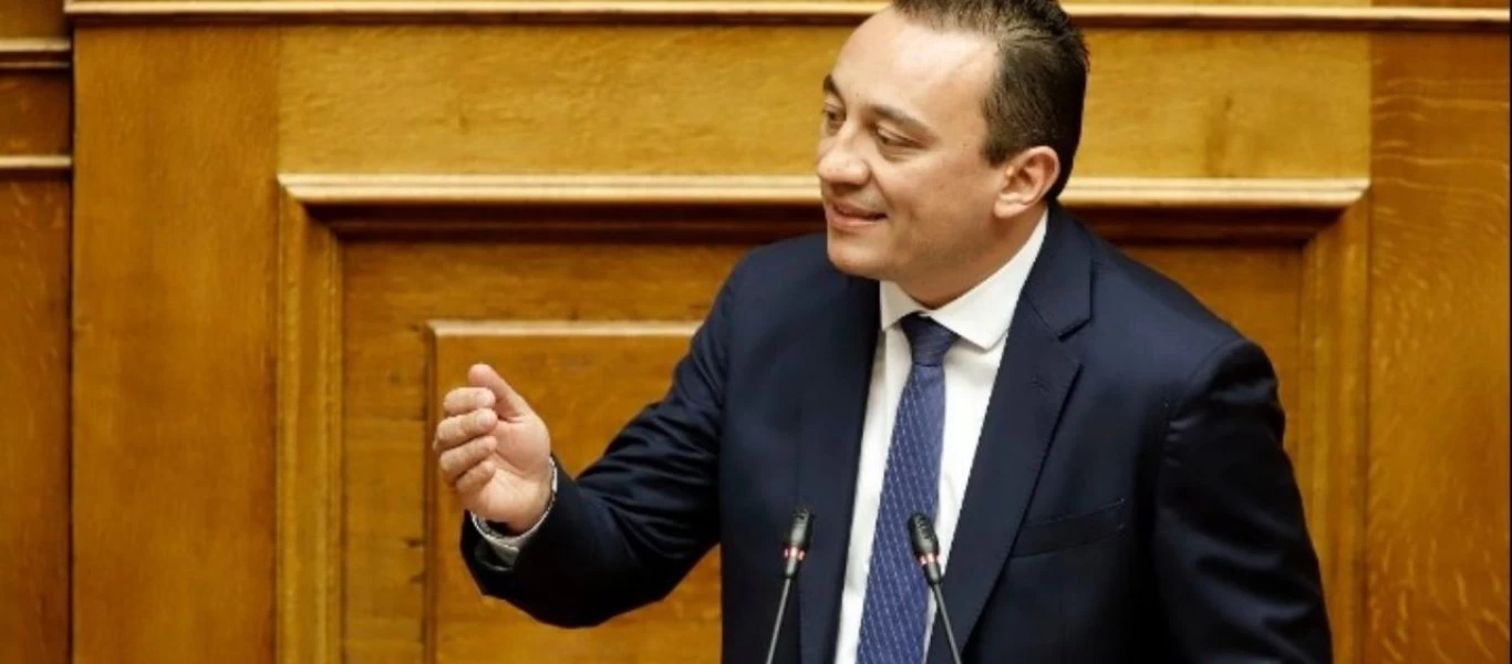 Υφ.Εξωτερικών Κ.Βλάσης: Συναντήθηκε με τον Αρχιεπίσκοπο Σινά, Φαράν και Ραϊθώ (φώτο)